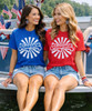 america graphic tee model image