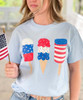 Patriotic Ice Cream Graphic Tee