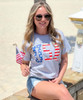 USA Stars And Stripes Patriotic Graphic T-Shirt
