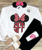 Monogrammed Bow Graphic Shirt