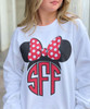 Monogrammed Bow Graphic Shirt