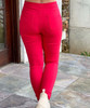 Look At Me Super Stretch Disco Jeggings - Red