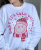 Baby Its Cold Outside Smiley Graphic Shirt