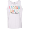 Distressed Grade Teacher Graphic Tee