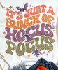 Its Just A Bunch Of Hocus Pocus Distressed Graphic T-Shirt