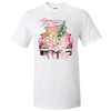  Pink Gnome With Truck Graphic Shirt 