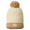  Monogrammed Chunky Cable with Cuff And Pom Beanie 