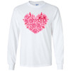  Monogrammed Rose Heart Graphic Tee 