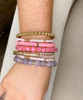  On The Move Stackable Bracelets - Pink 