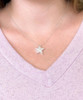  Shine Bright Rhinestone Star Necklace 