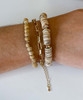  Out Of Sight Shell And Wood Bead Bracelets 