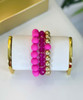  Sassy Me Up Bracelet - Hot Pink 