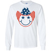  Patriotic Cowboy Smiley Graphic Shirt 