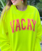  Distressed Vacay Graphic Sweatshirt 