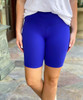  Shape Me Up Biker Shorts - Bright Blue 