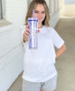 Monogrammed Skinny Tumbler