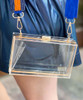  MVP Clear Shoulder Bag - Gold 