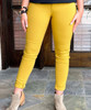  Look At Me Super Stretch Disco Jeggings - Mustard 