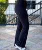 Get Fit Flared Yoga Pants - Black 