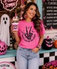 people give me the creeps tee model image