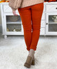  Look At Me Super Stretch Disco Jeggings - Rust 