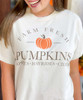  Farm Fresh Pumpkins Graphic Shirt  With FREE Earrings 