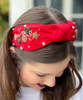 Red Headband With Ornaments