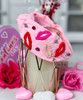 Kissing booth pink headband side