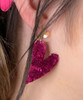 I give you my heart earrings model