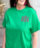 irish green summer monogram