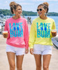 lake bum smile sweatshirt group image