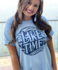 it's lake time tee close up