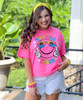 summer vibes smile tee