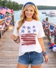 patriotic stars and stripes model image