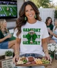 gameday football tee green model image