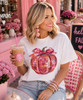 disco pumpkin tee model image