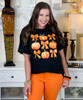 pumpkin and bows tee