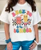 Back to school tee close up