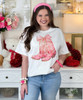valentine boots tee