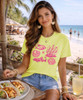Under the sea graphic tee model