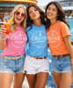 cruise crew graphic tee model group
