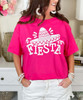 fiesta with hat tee close up