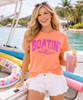 distressed boatin tee model image
