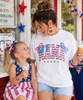 stars and stripes mama with bows model image