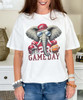 game day elephant tee close up