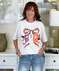 Boo Ghost With Bow Graphic T-Shirt - $10 Sale