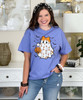ghost with jack o lanterns tee