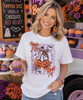 jack o lantern frame tee model image