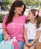 mama bow graphic tee
