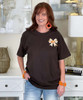 pocket pumpkin bow tee